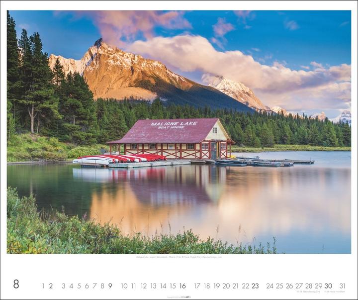 Produktbild Kanada Kalender 2026 - Der Ruf der Wildnis (55 x 46 cm)