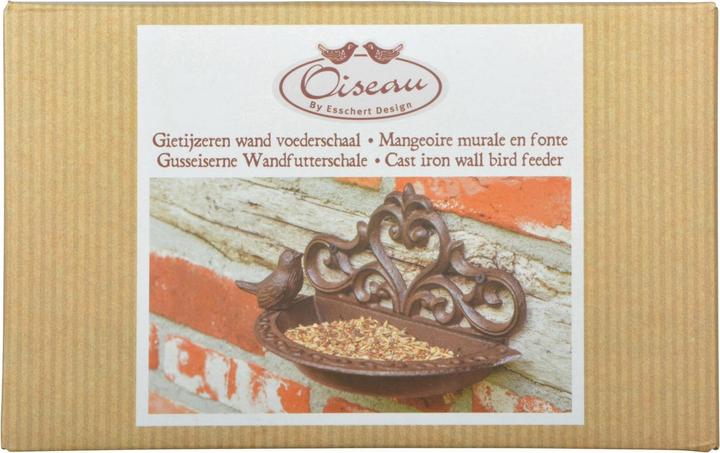 Produktbild Esschert Design Futterstelle Wandfutterschale aus Gusseisen