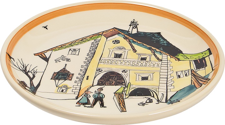 Ursli's Haus mit Eltern (1 x, 21 cm)