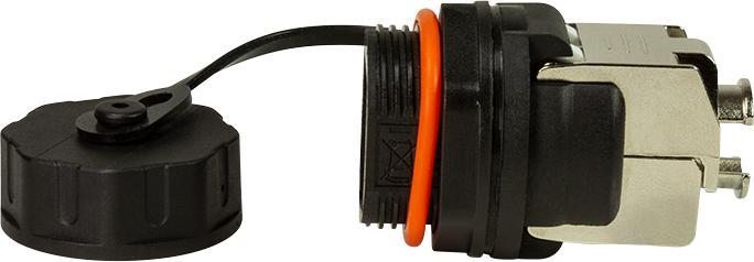Actual product image Logon Outdoor Waterproof Cat6a (Keystone module)