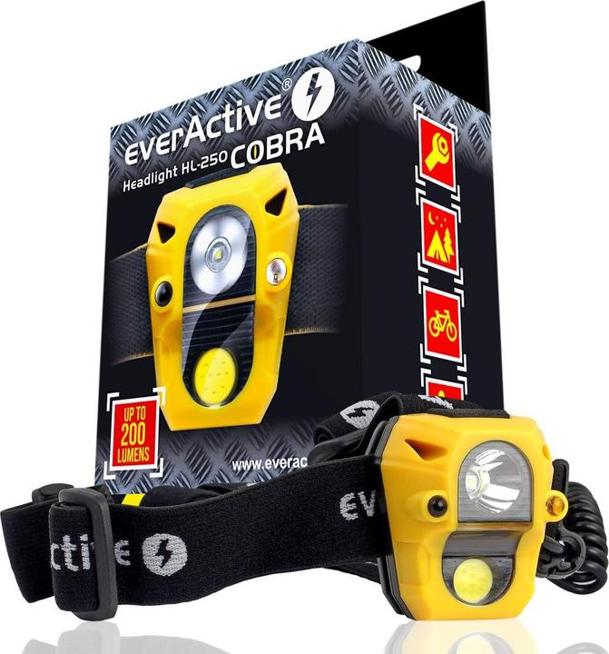 Everactive HL250 headlight (200 lm)