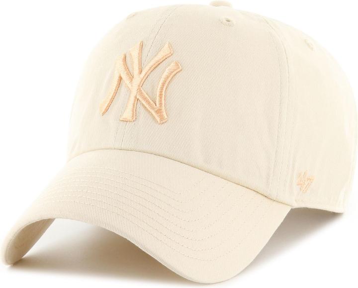 Actual product image 47 Brand Strapback Cap - CLEAN UP New York Yankees natural
