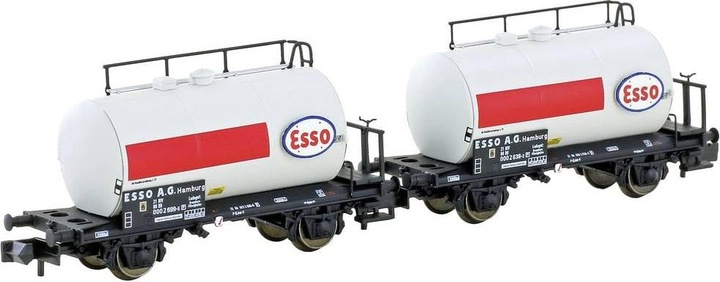 Produktbild Hobbytrain 2 Leichtbau-Kesselwagen DB/Esso, Ep.IV (Spur N)