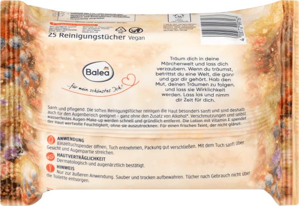 Produktbild dm Balea Reinigungstücher soft Magic Fairytale (Reinigungstücher Gesicht)