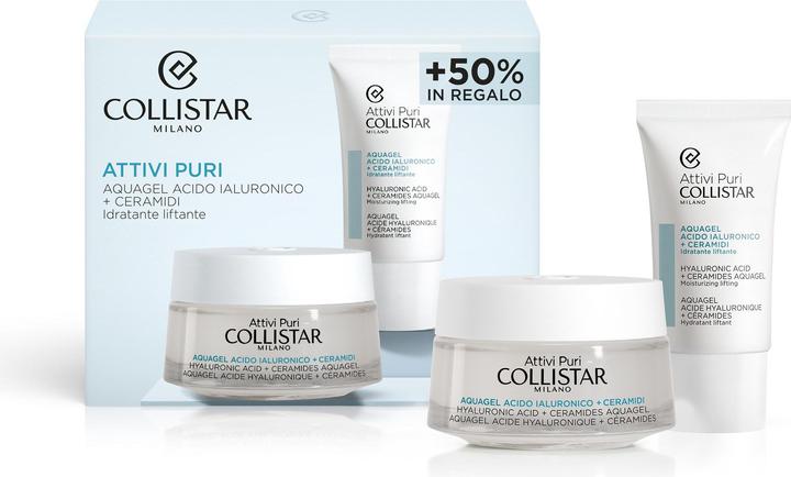 Collistar Cofanetto Attivi Puri Aquagel Acido Ialuronico + Ceramidi (Gesichtspflege set)