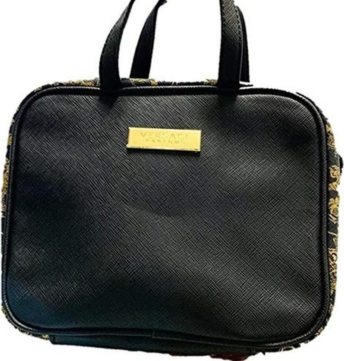 Actual product image Versace Gianni, W. Iconic Beauty Bag Cosmetic, 1 Pc, Black