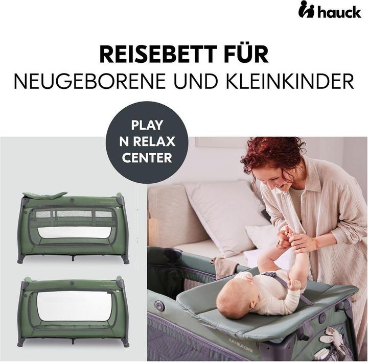Produktbild Hauck Reisebetten Reisebett Sparset Play N Relax Center inkl.