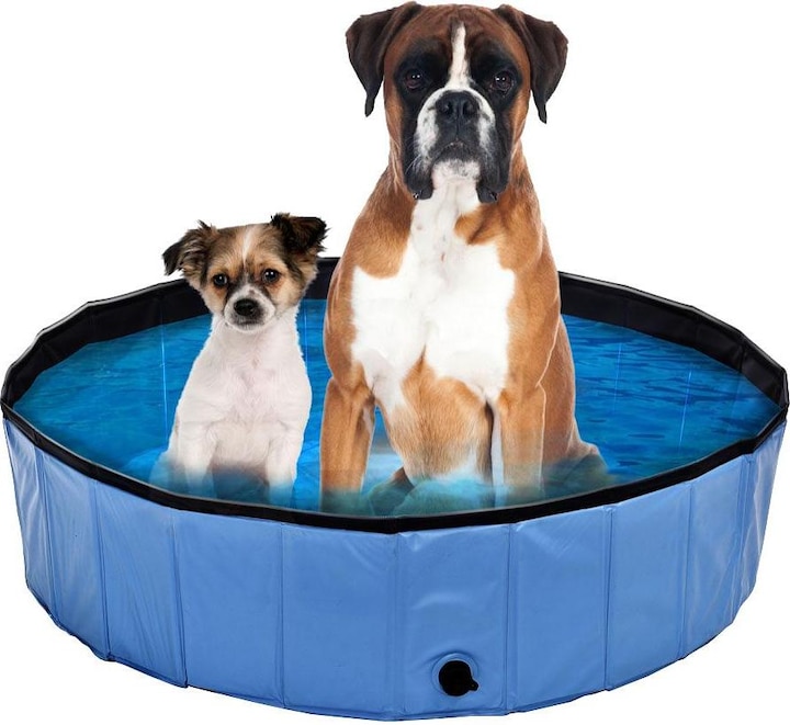 Swisspet Pool p.chiens Planchi XL bleu (Piscine pour chiens)