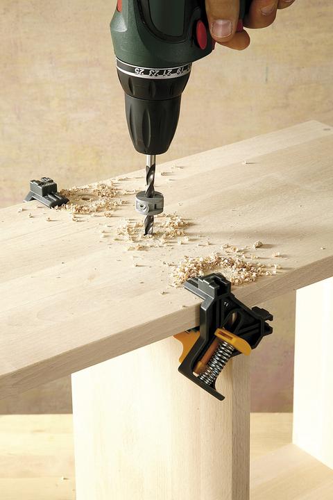 Actual product image wolfcraft 2 ES 22 - Corner clamp (22 mm)