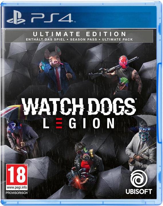 Produktbild Ubisoft Watch Dogs: Legion - Ultimate Edition (PS4, DE)