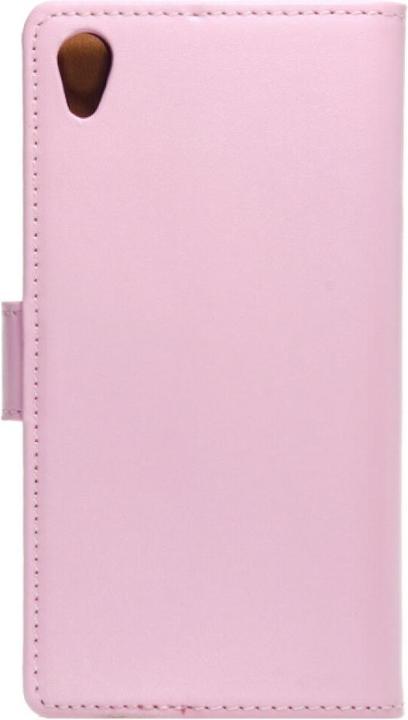 Produktbild NoName Slim Leder Book Case für Sony Xperia Z2 - rosa 4250710552757 (Sony Xperia Z2)