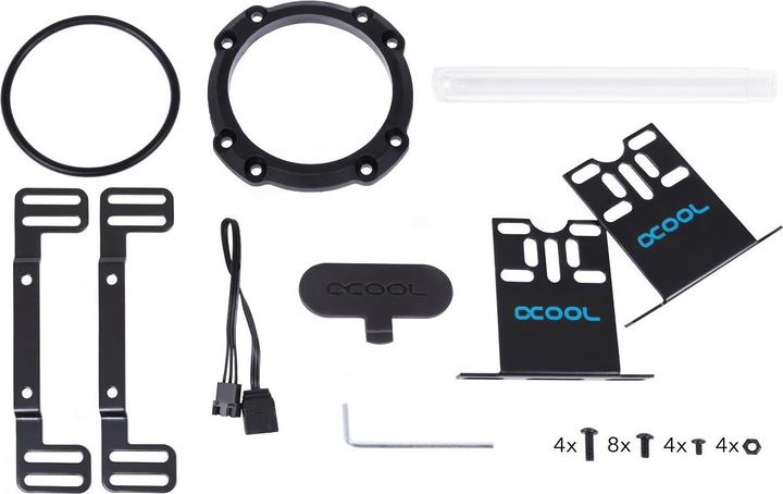 Produktbild Alphacool B-Ware Eisbecher Aurora D5 Acetal/Glas - 250mm