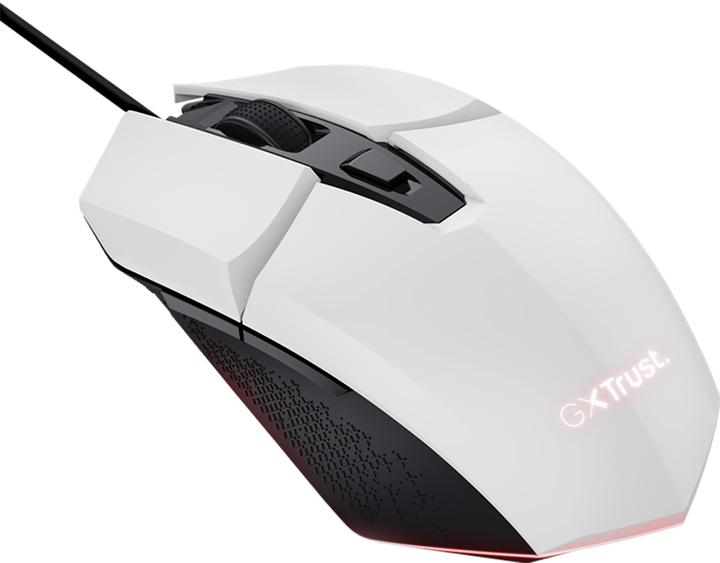 Productafbeelding Trust Gxt109w Felox Gaming Muis Wit (Bedraad)