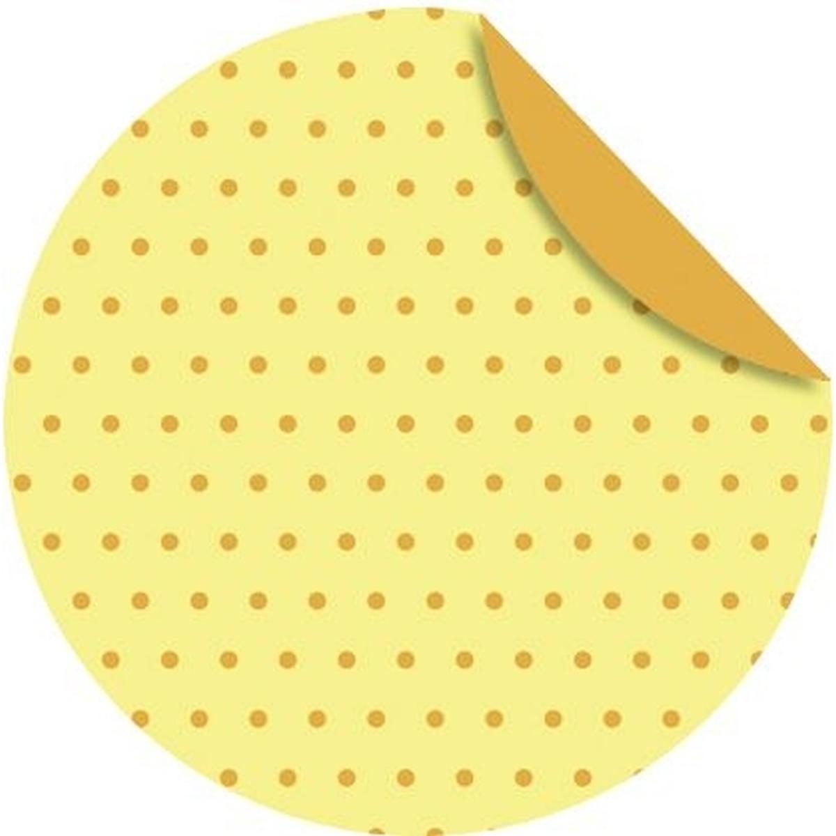 Ursus, Bastelpapier, Faltblätter Florentien 'Pünktchen' 80g/qm 10cm rund VE=65 Blatt Motiv 1 (80 g/m², 1 x)