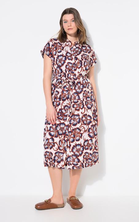 Image du produit Studio Untold Robe oversize longueur maxi, motif à fleurs (54)