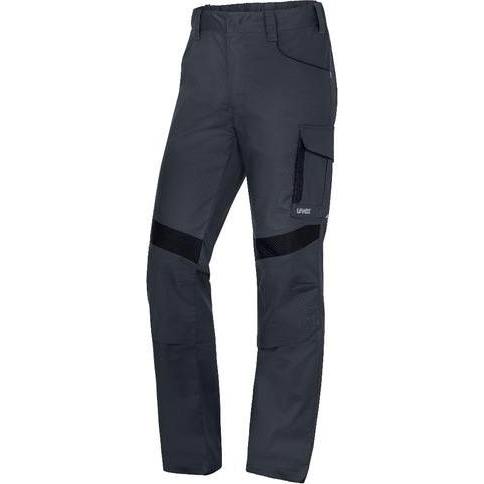 Uvex Safety, Arbeitsjacke, Cargohose uvex suXXeed industry grau, anthrazit 102 (102)