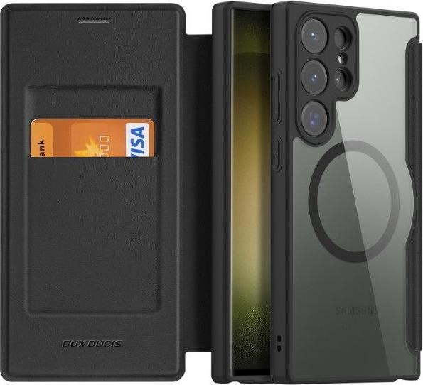 Actual product image Dux Ducis Skin X Pro Series Leather Book Cover Case (Samsung Galaxy S23 Ultra)