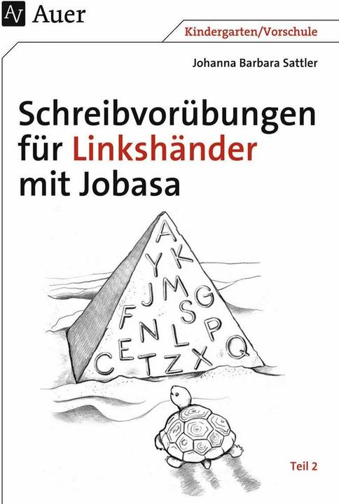 Produktbild Schreibvorübungen für Linkshänder mit Jobasa Teil 2 (Deutsch, Johanna Barbara Sattler, 2023)