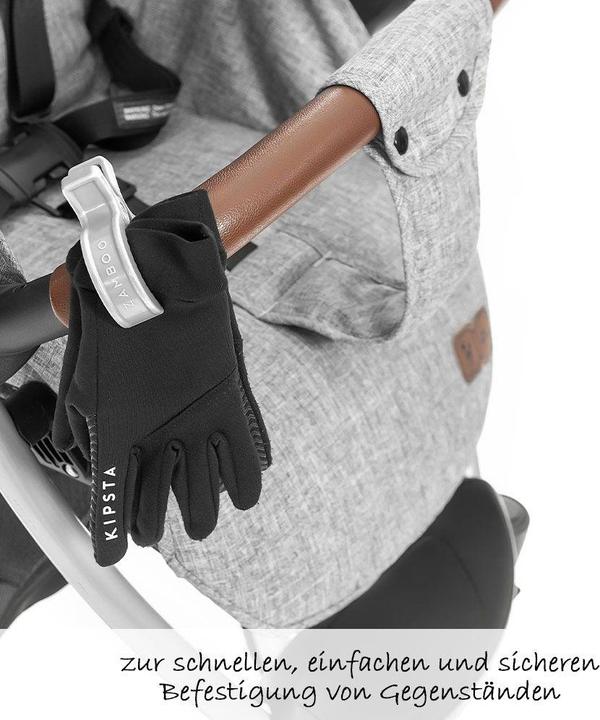 Actual product image Zamboo Kinderwagen-Ersatzteile Kinderwagen-Klammern 6 Stück