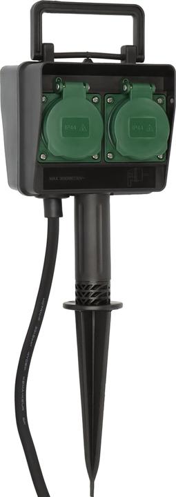 Image du produit Brennenstuhl Prise de courant avec piquet de terre (4x, CEE 7/3, 1.50 m)