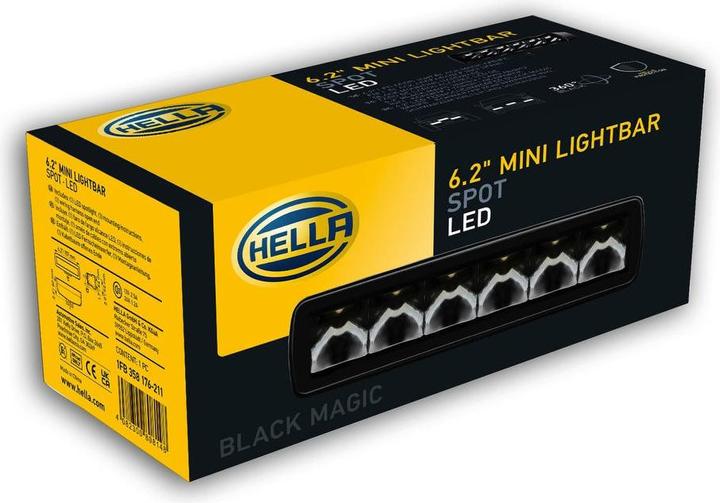 Actual product image Hella Mini Lightbar Spot