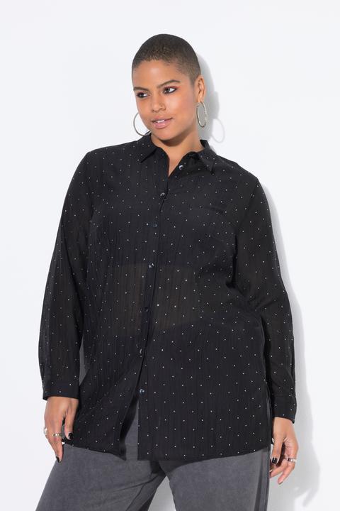 Immagine prodotto Studio Untold Camicia dal taglio squadrato con brillantini (46, 48)