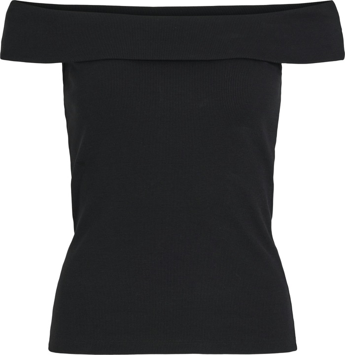 Actual product image Vila Ribbed off-shoulder top (XS)