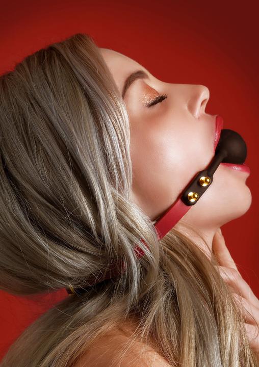 Produktbild Taboom Red Line Vegan Silicone Ball Gag