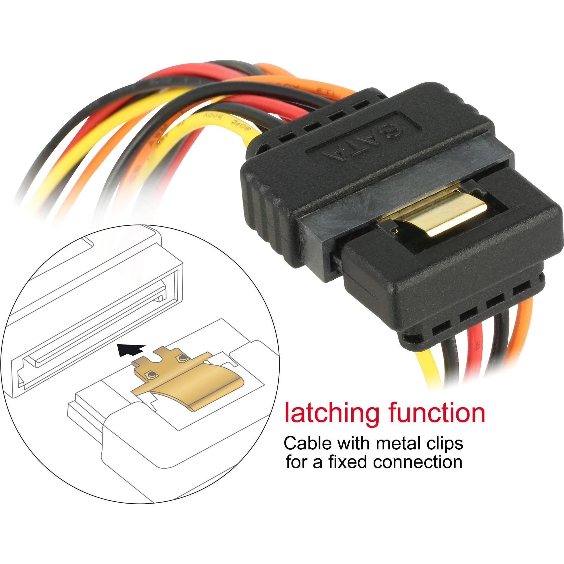 Thumbnail - Delock SATA zu 2x SATA Y-Stromadapter, Interne Kabel (PC)