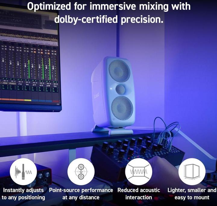 Productafbeelding IK Multimedia iLoud MTM MKII Paar - 100 Watt actief (Actief, Paar, 2x 100 W)