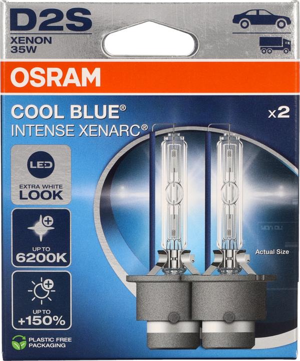 Actual product image Osram Xenon bulb Cool Blue D2S 35W 85V (D2S)