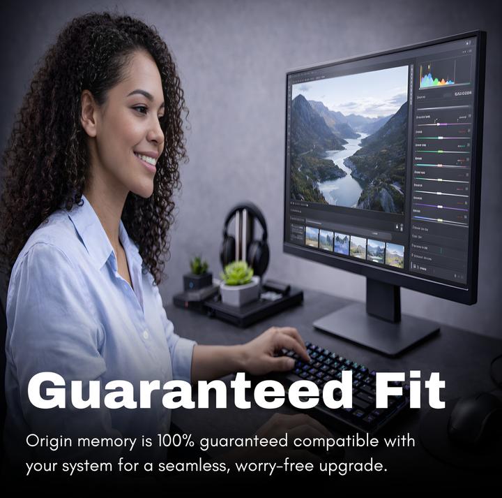 Actual product image Origin Storage OM8G31600R1RX4E135 Memory module GB DDR3 ECC (1 x 8GB, 1600 MHz, DDR3-RAM, DIMM)