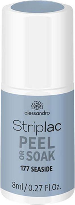 Actual product image Alessandro Striplac Peel or Soak - 177 Seaside (177 Seaside, UV gel varnish)