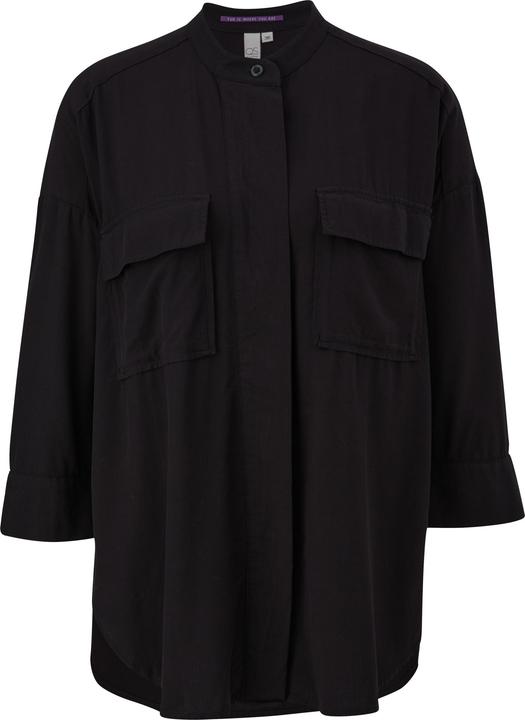 Actual product image s.Oliver Bluse Hemdbluse aus Viskose (32)