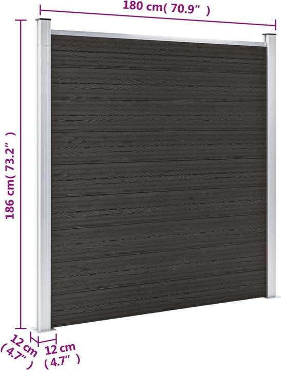 Produktbild vidaXL Zaunset