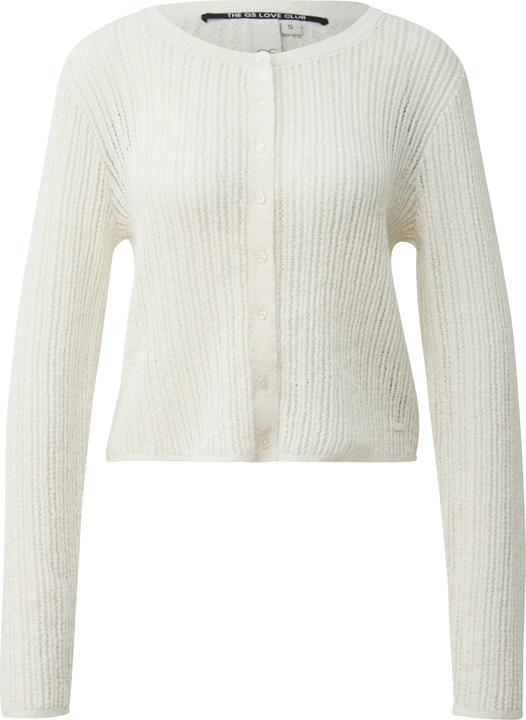 Produktbild s.Oliver Strickjacke Strickjacke mit Ajourmuster (L)