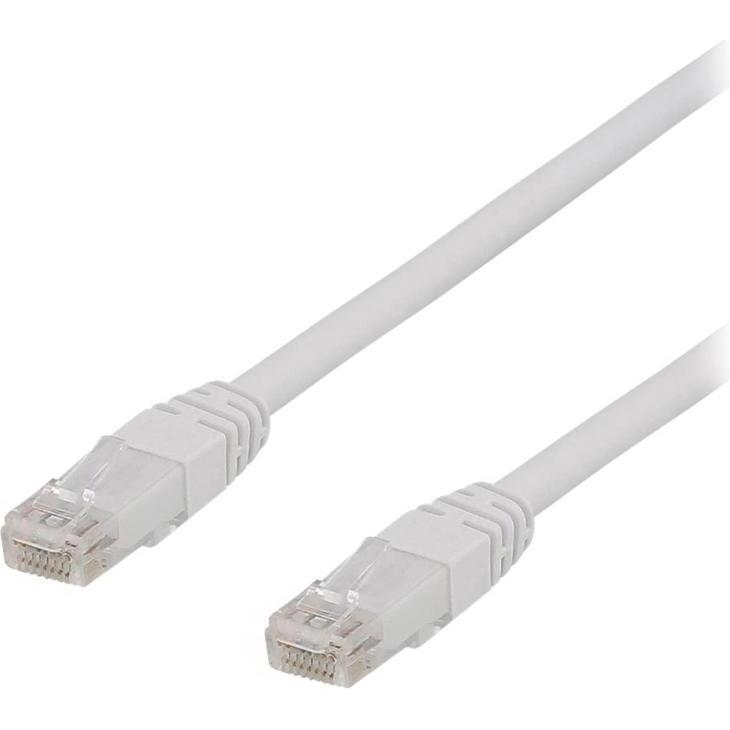 Deltaco patchkabel - 1.5 m - hvid (U/FTP, CAT6a, 1.50 m), Netzwerkkabel