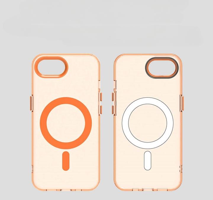 Immagine prodotto Cover-Discount iPhone 16e - Acryl-Handyhülle mit Magnet und Farbakzent (Apple iPhone 16e)