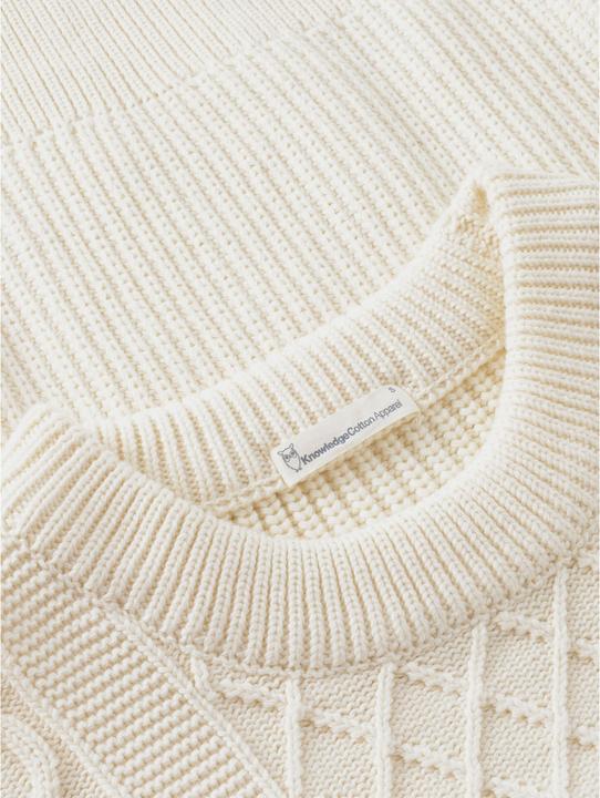 Produktbild KnowledgeCotton Apparel Cotton Cable Crew Neck (M)