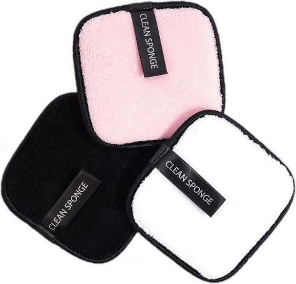 Produktbild Maange Abschminkpads aus Mikrofaser (3er-Set) (Make-Up Entferner)