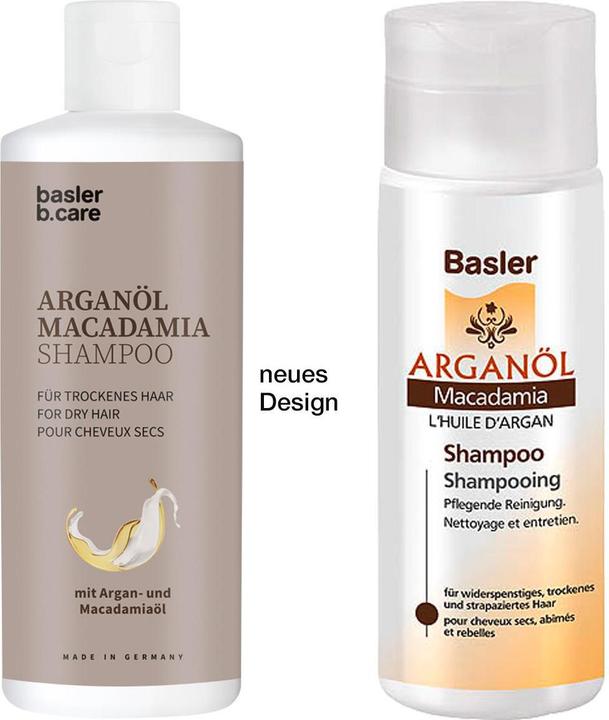 Produktbild Basler Arganöl Macadamia Shampoo (Flüssiges Shampoo, 200 ml)