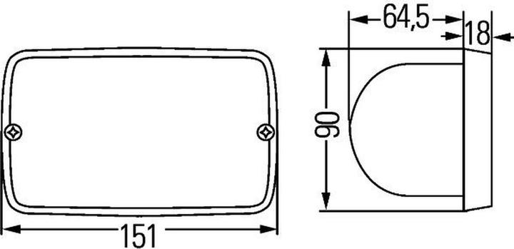 Produktbild HLL Arbeitsscheinwerfer, H3