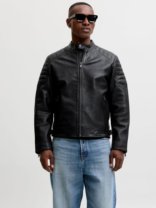 Actual product image Jack & Jones Lederjacke Lederjacke (M)