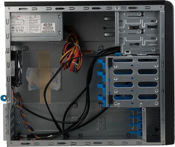 Actual product image Supermicro SC731D-300B: micro-ATX Tower