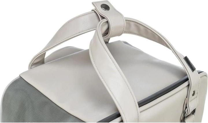 Actual product image Trixie Pet carrier backpack CityStyle light grey (Cat, Dog, Foldable)