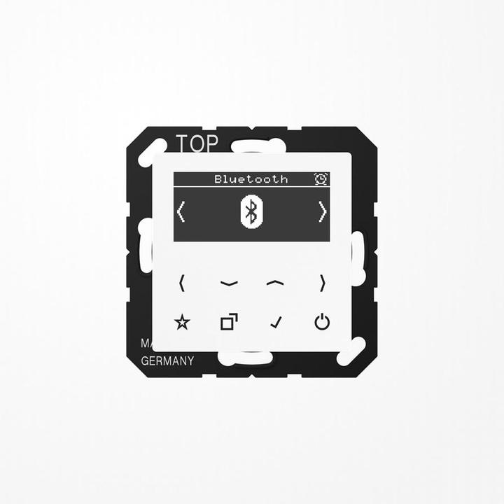 Actual product image JUNG Smart Radio DABABTWW DAB+ w. Bluetooth (DAB+, FM, Bluetooth)