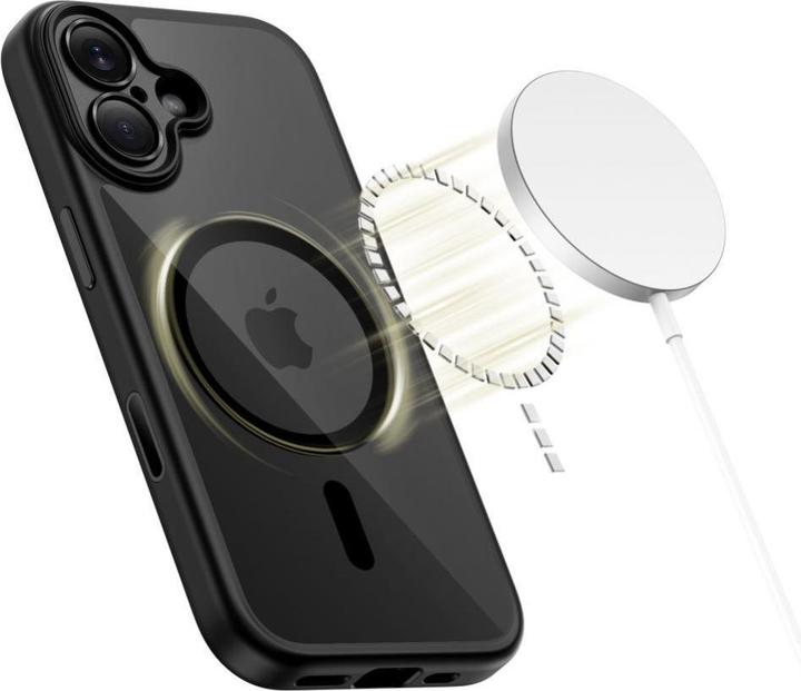 Produktbild Tech-Protect Magpeak Magsafe Cc Iphone 17 Schwarz/Klar (Apple iPhone 17)