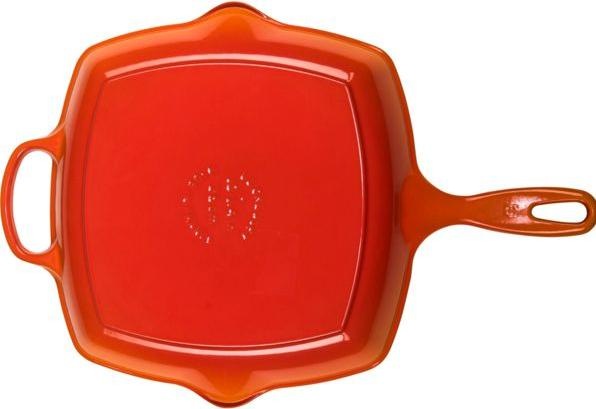 Image du produit Le Creuset Signature (26 cm, Poêle à grillades, Fonte)