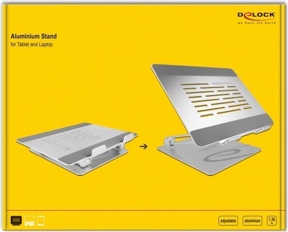 Image du produit Delock Support sur pied 18414