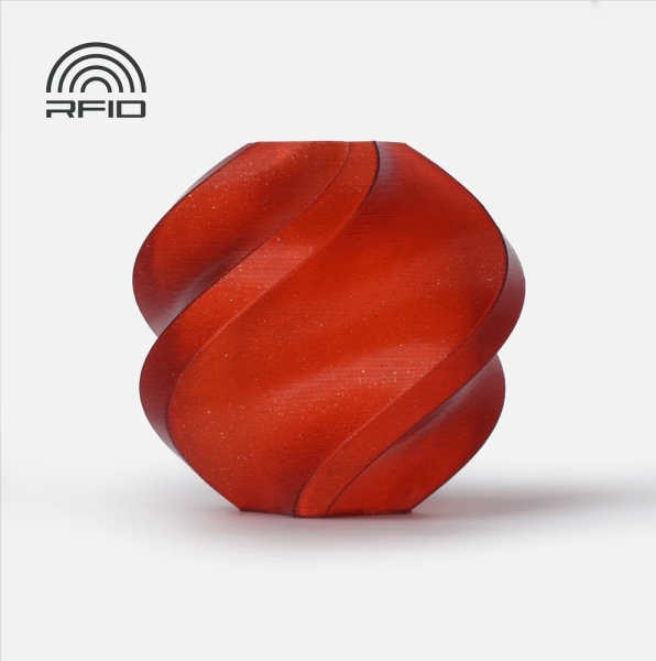 Produktbild Bambu Lab PLA Sparkle (PLA, 1.75 mm, Rot)